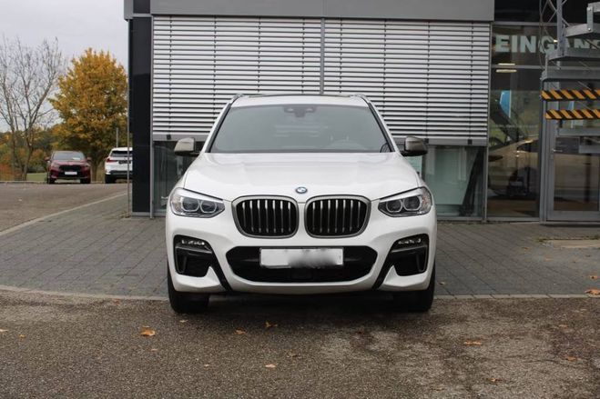 BMW X3 M40d M Sport HeadUp ACC Pano AHK Standhz Blanc Alpin de 2020