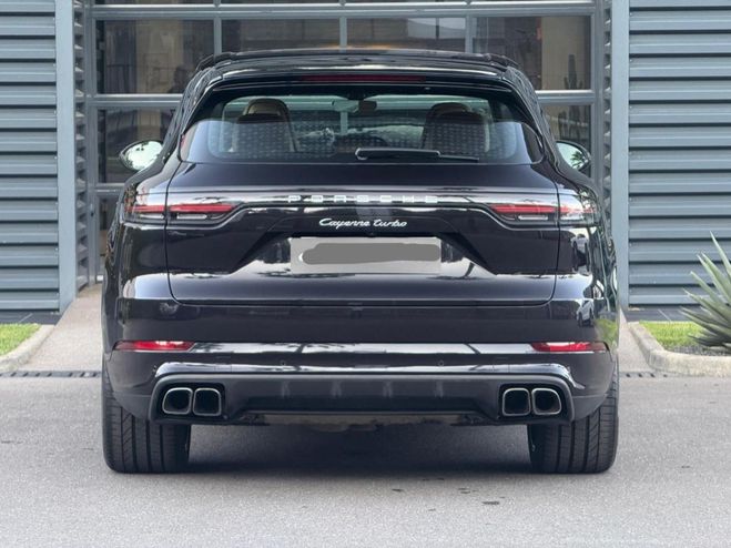 Porsche Cayenne TURBO 4.0 V8 550 BVA / HISTORIQUE DISPON Noir de 2018