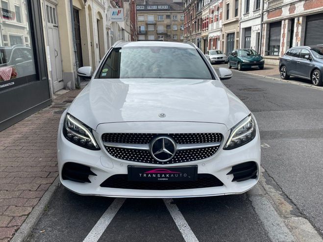 Mercedes Classe C BREAK 200 d 9G-Tronic AMG Line / ENTRETI Blanc de 2018