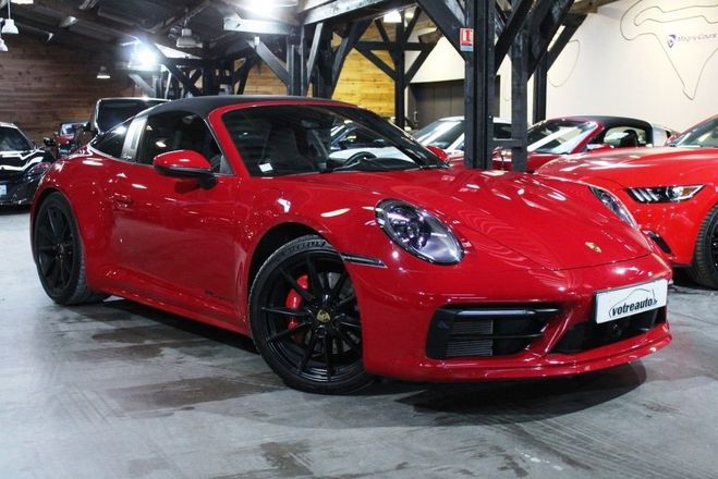 Cliquer pour voir la photo suivante Porsche 911 TYPE 992 TARGA (992) 3.0 450 4S PDK Rouge de 2020