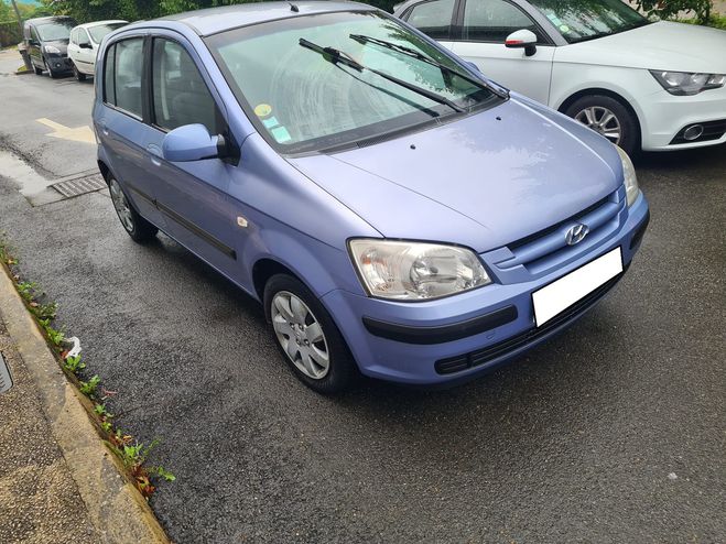 Hyundai Getz 1.1 65 4 cv  TRES ECOMIQUE Bleu clair de 2005