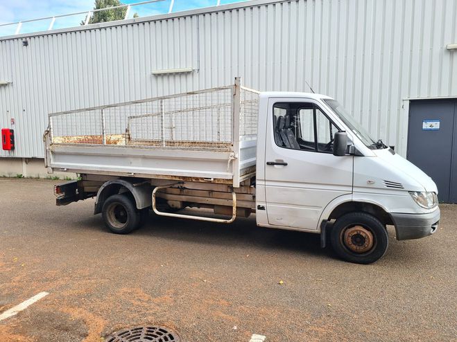 Mercedes Sprinter 411d BENNE Blanc de 2006