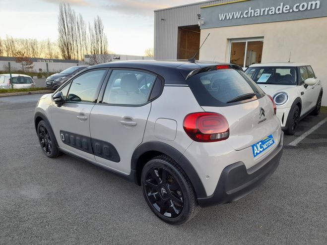Citroen C3 BLUEHDI 100CH SHINE S&S E6.D-TEMP Sable / Noir de 2019