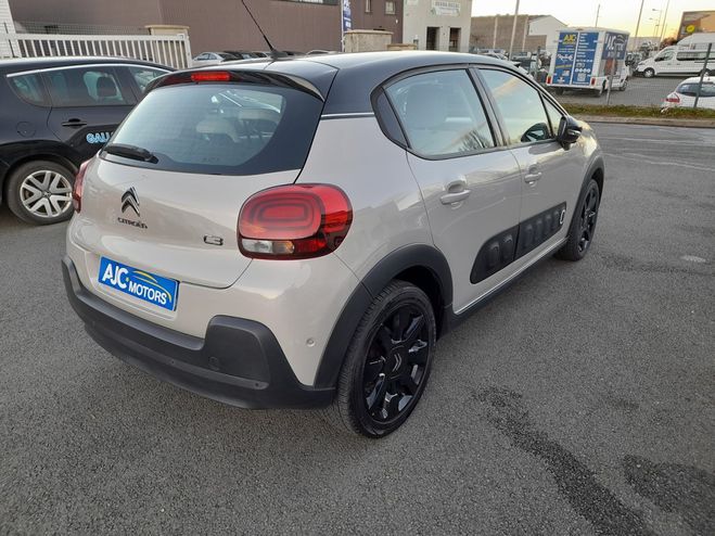 Citroen C3 BLUEHDI 100CH SHINE S&S E6.D-TEMP Sable / Noir de 2019