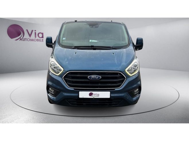 Ford Transit CUSTOM 2.0 TDCi 130 BVA Trend Business - BLEU FONCE de 2019