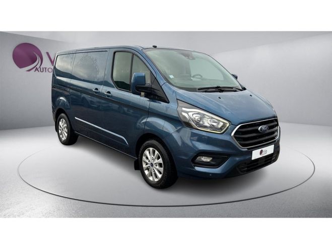 Ford Transit CUSTOM 2.0 TDCi 130 BVA Trend Business - BLEU FONCE de 2019