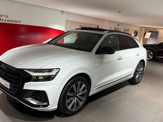 Audi Q8 55 TFSI e 381 Tiptronic 8 Quattro S line Blanc de 2022