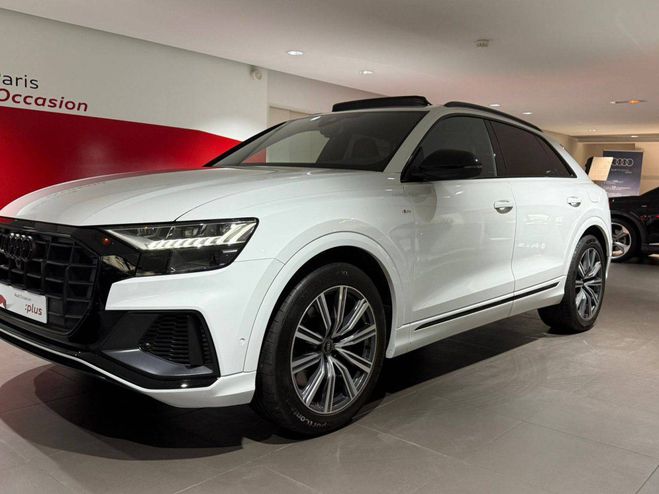 Audi Q8 55 TFSI e 381 Tiptronic 8 Quattro S line Blanc de 2022
