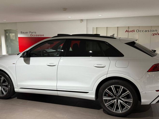 Audi Q8 55 TFSI e 381 Tiptronic 8 Quattro S line Blanc de 2022