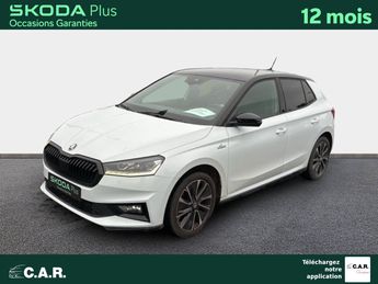  Voir d&eacute;tails -Skoda Fabia 1.0 TSI 95 ch BVM5 Monte-Carlo &agrave;  La Rochelle (17)