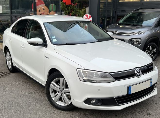 Volkswagen Jetta 4 IV HYBRID 1.4 TSI 150 Cv 1ERE MAIN / D Blanc de 2014