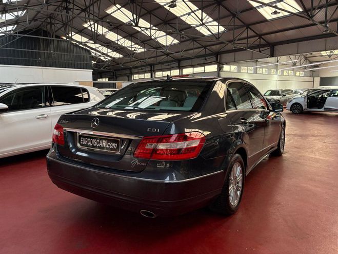 Mercedes Classe E 350 CDI BlueEfficiency Elegance Executiv GRIS FONCE de 2010