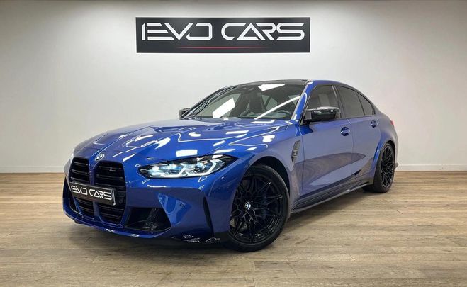 BMW M3 Comp�tition 3.0 510 ch Propulsion Fran�a Bleu de 2021