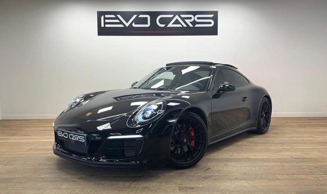 Porsche 911 991.2 4 GTS 3.0 450 ch PDK / TO / PDLS+  Noir de 2019