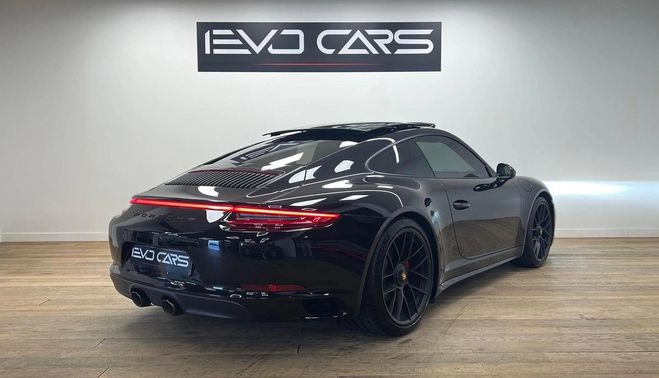 Porsche 911 991.2 4 GTS 3.0 450 ch PDK / TO / PDLS+  Noir de 2019