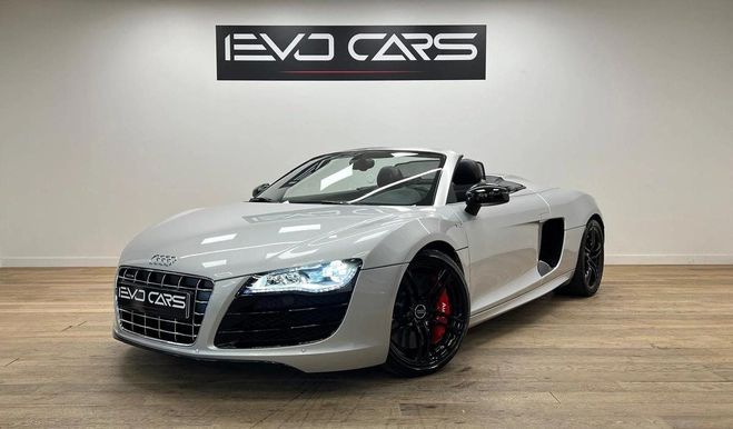 Audi R8 Spyder Quattro V10 5.2 FSI 525 ch R-Tron Gris de 2012