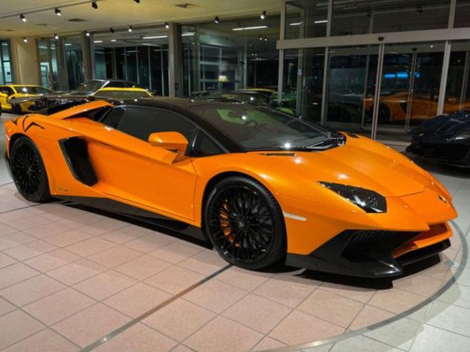 Lamborghini Aventador SV Roadster 6.5i V12 - LP 750-4 - AD PER ORANGE de 2017