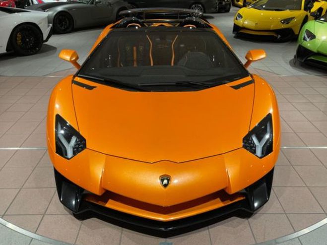 Lamborghini Aventador SV Roadster 6.5i V12 - LP 750-4 - AD PER ORANGE de 2017