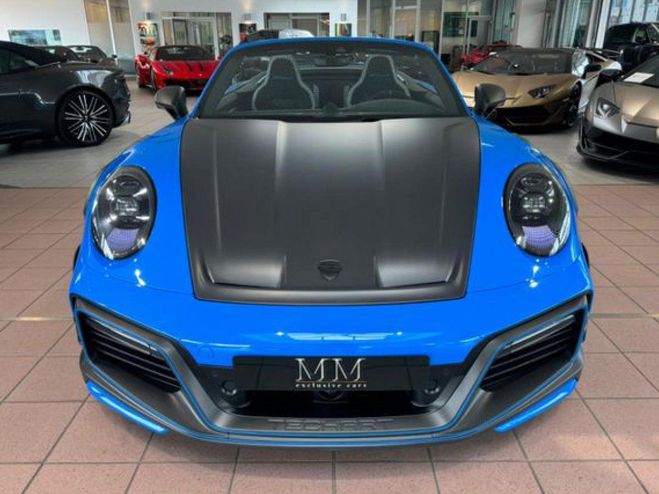Porsche 911 Techart 992 Turbo S GT Street R Cabrio 1 BLEU de 2023