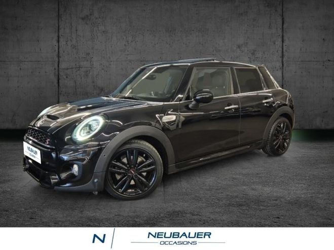 Mini Cooper 5 Portes S 192ch John Works BVA7 Euro6d- Midnight Black de 2019