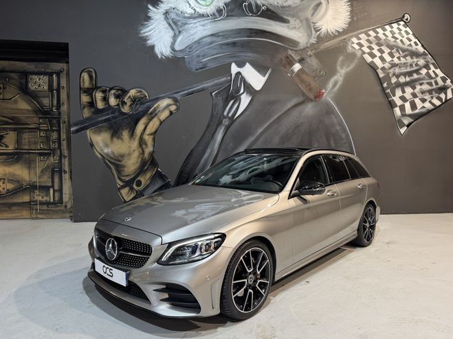 Mercedes Classe C Break (4) 220 d AMG Line Toit ouvrant /  Gris Clair de 2020