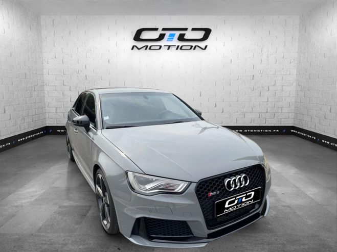 Audi RS3 SPORTBACK IMMAT FR - 2.5 TFSI 367 Quattr Nardo Gray de 2015
