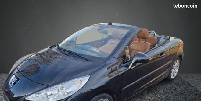Peugeot 207 CC 1.6 VTi 150 ch Coup� Cabriolet Noir de 2007