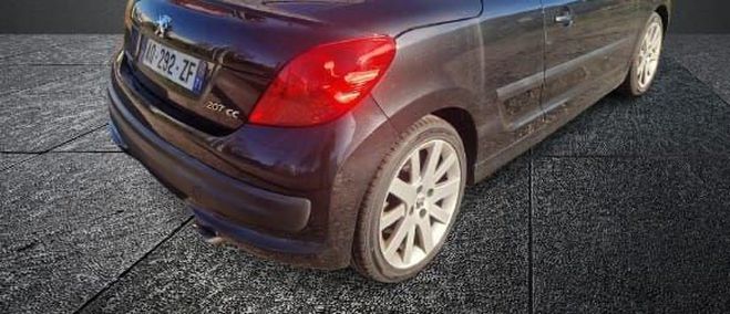 Peugeot 207 CC 1.6 VTi 150 ch Coup� Cabriolet Noir de 2007