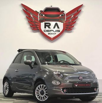  Voir d&eacute;tails -Fiat 500 1.2L LOUNGE CABRIO 70CH &agrave; Petite-Rosselle (57)