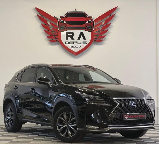Lexus NX 300H-E F SPORT 155CH 1ER Noir M�tallis� de 2015