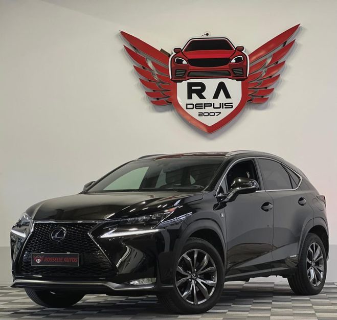 Lexus NX 300H-E F SPORT 155CH 1ER Noir M�tallis� de 2015