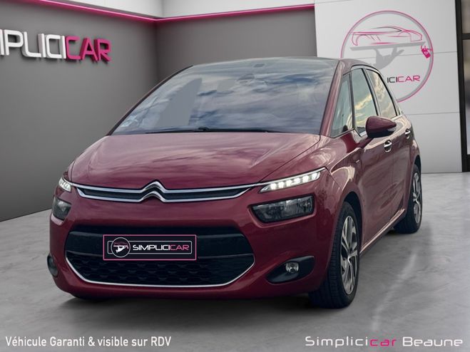 Citroen C4 Picasso BlueHDi 120 SS Exclusive Rouge de 2015