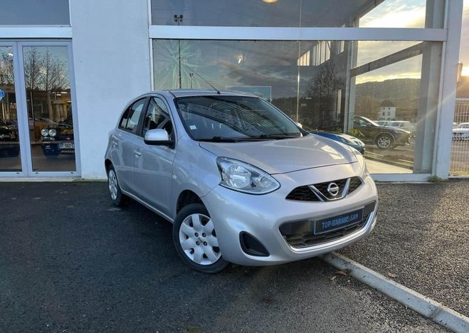 Nissan Micra 1.2 80 visia Gris de 2016