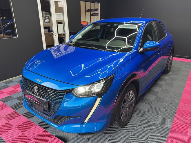 Peugeot 208 Electrique 50 kWh 136ch Active / SUIVIE  Bleu de 2021