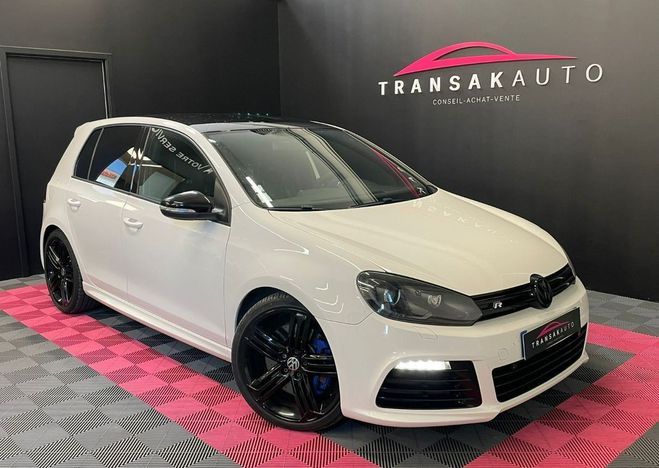 Volkswagen Golf 6 R 2.0 TFSI 271 ch SIEGES CHAUFFANTS GA Blanc de 2011