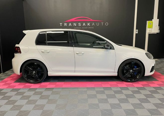 Volkswagen Golf 6 R 2.0 TFSI 271 ch SIEGES CHAUFFANTS GA Blanc de 2011