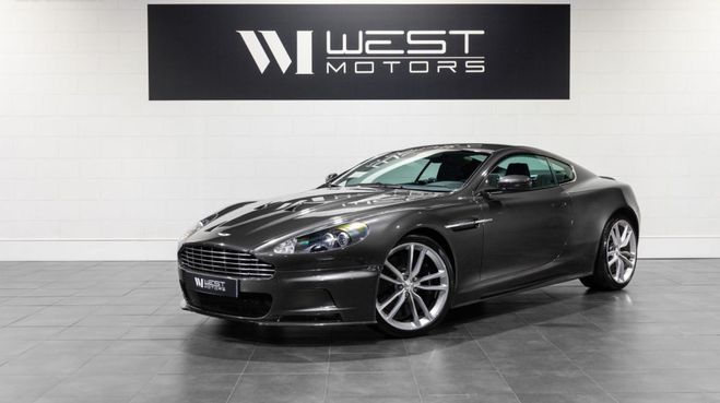 Aston martin DBS V12 517 IMMAT France Quantum Silver Bang Gris de 2009