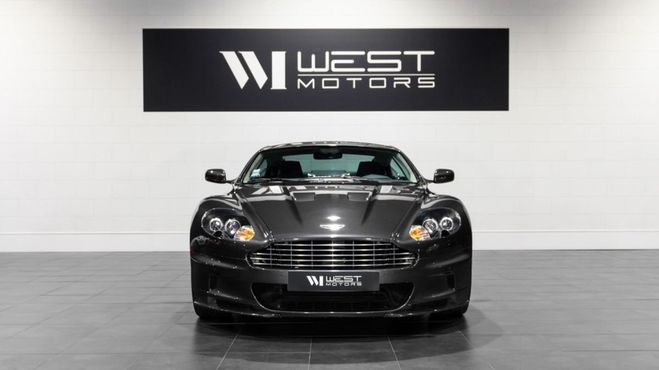 Aston martin DBS V12 517 IMMAT France Quantum Silver Bang Gris de 2009