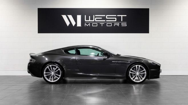 Aston martin DBS V12 517 IMMAT France Quantum Silver Bang Gris de 2009