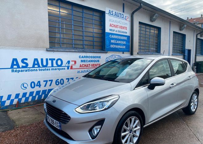 Ford Fiesta 1.0 ecoboost 100ch stop&start titanium 5 Gris de 2019