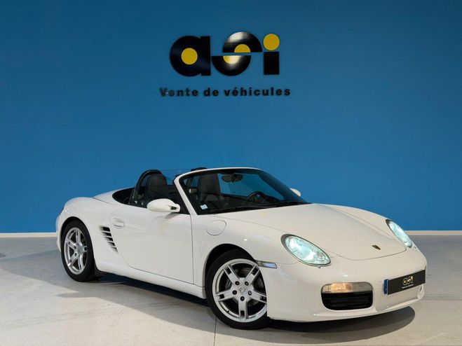 Porsche Boxster 2.7i - 240 TYPE 987 CABRIOLET . BLANC de 2005