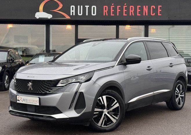 Peugeot 5008 GT 1.2 130 CH 7 PLACES CARPLAY CAMERA 36 Gris de 2021