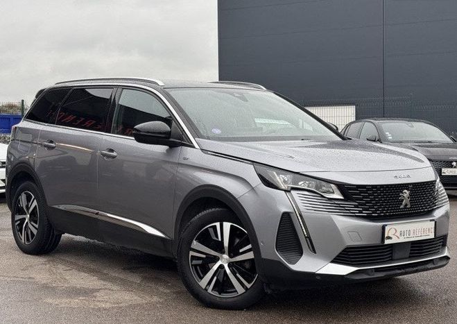 Peugeot 5008 GT 1.2 130 CH 7 PLACES CARPLAY CAMERA 36 Gris de 2021