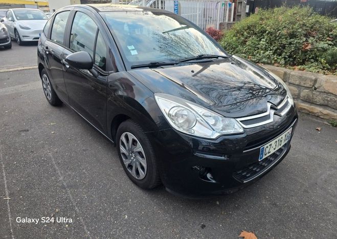 Citroen C3 1.2l ess 82ch 72 000km GARANTIE Noir de 2013
