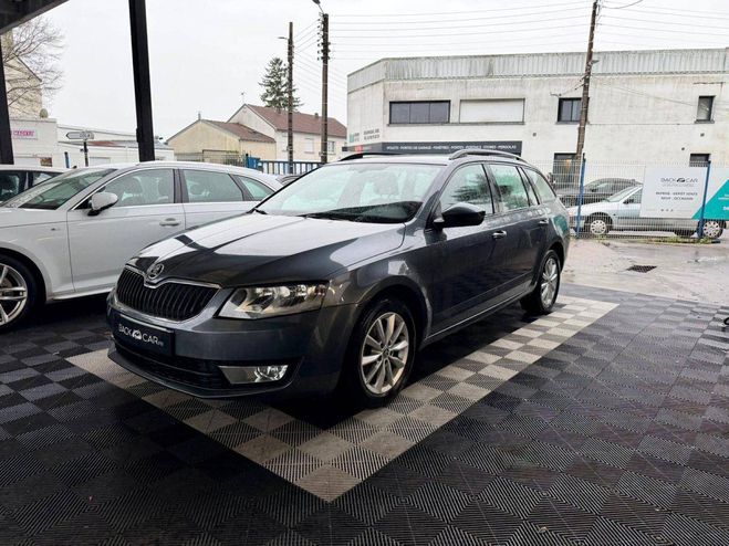 Skoda Octavia Combi 1.6 TDI 105 ch CR FAP Green Tec Bu GRIS FONCE de 2014