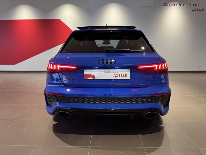 Audi RS3 SPORTBACK 2.5 TFSI 407 S tronic 7 Quattr Bleu de 2022