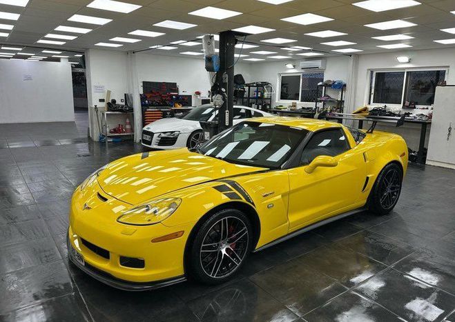 Chevrolet Corvette C6 Z06 605ch Jaune de 2007