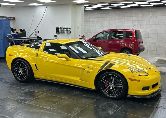 Chevrolet Corvette C6 Z06 605ch Jaune de 2007