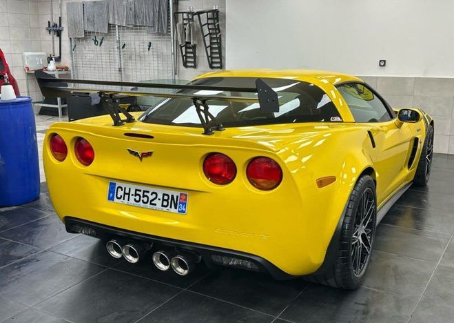 Chevrolet Corvette C6 Z06 605ch Jaune de 2007