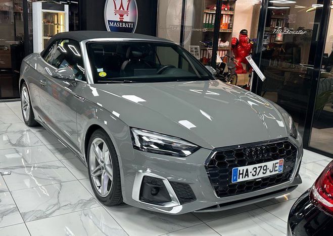 Audi A5 40 tdi cabriolet Gris de 2021
